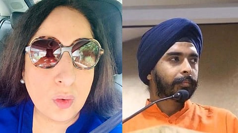 Swati Chaturvedi and Tajinder Bagga