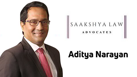 Aditya Narayan, Saakshya Law Advocates