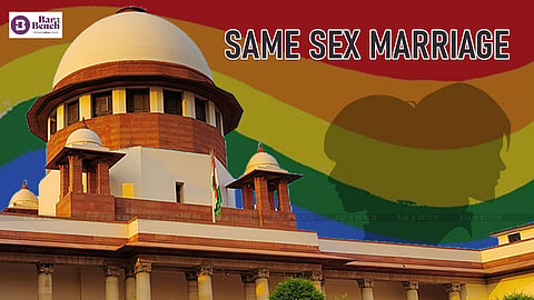 Bar Council of India asks Supreme Court to leave the issue of same-sex marriage for legislative consideration