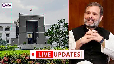 Rahul Gandhi, Gujarat HC with live updates