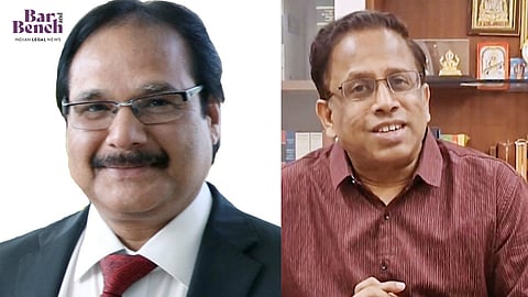 Justice Prashant Kumar Mishra and Senior Advocate KV Viswanathan