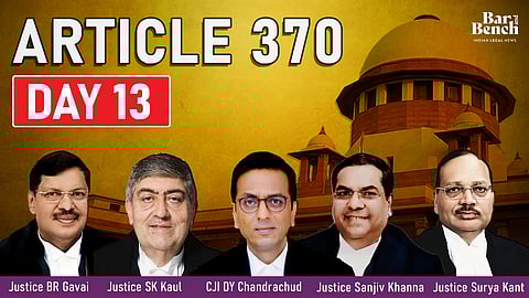 Article 370: Day 13