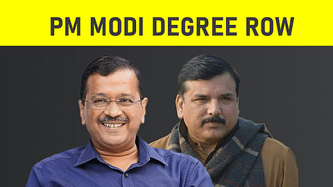 Supreme Court stays defamation proceedings against Arvind Kejriwal, Sanjay Singh in PM Modi degree row