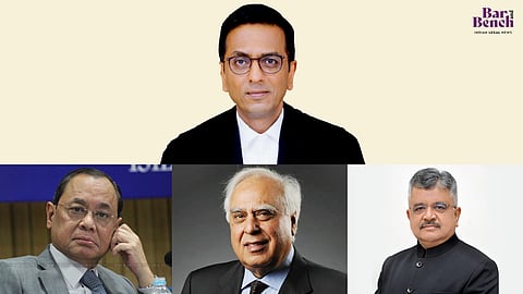 CJI DY Chandrachud, Ranjan Gogoi, kapil sibal, Tushar mehta