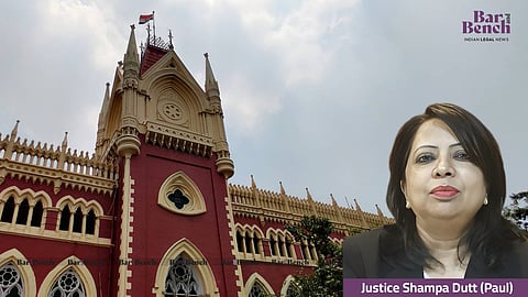 Justice Shampa Dutt (Paul) with Calcutta High Court