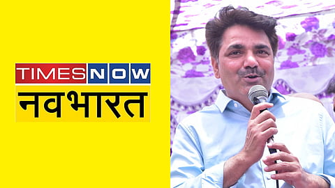 AAP MLA Naresh Baliyan and Times Now Navbharat