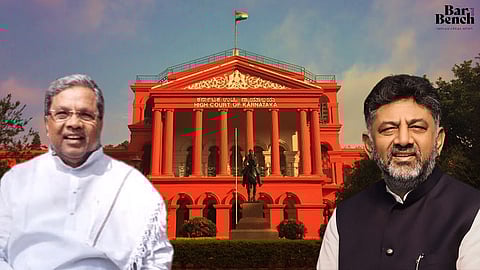 CM Siddaramaiah, Deputy CM DK Shivakumar and Karnataka High Court