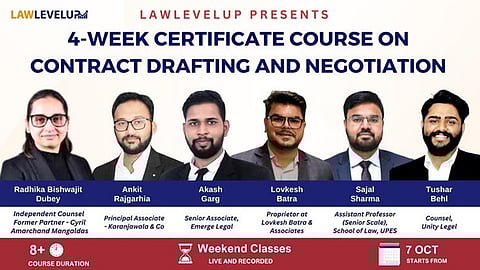 Contract Drafting & Negotiation, Lawlevelup