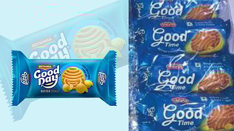Britannia's Good Day cookies and Good Time cookies