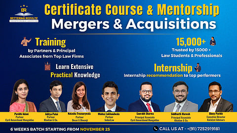 Mergers & Acquisitions Certificate Course