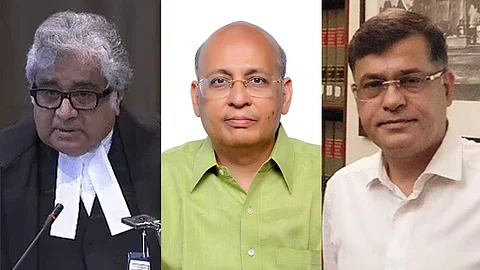 Senior Advocates Harish Salve, Abhishek Manu Singhvi and Sidharth Luthra