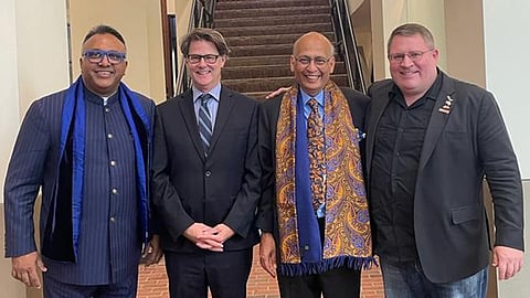 Dr. Abhishek Manu Singhvi at the Fletcher School