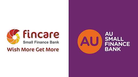 Fincare Bank and AU Bank