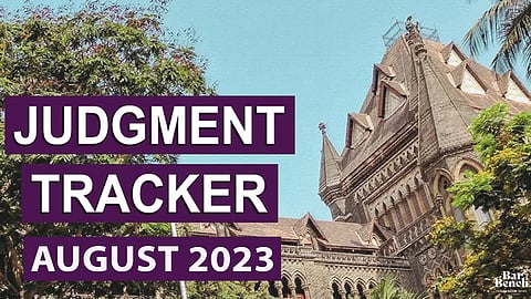 Judgement Tracker August 2023