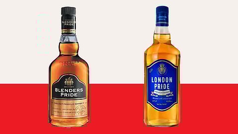 Blenders Pride and London Pride