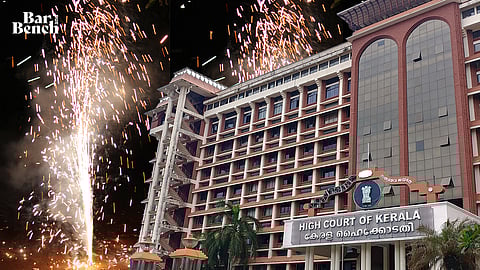 Kerala High Court and fireworks