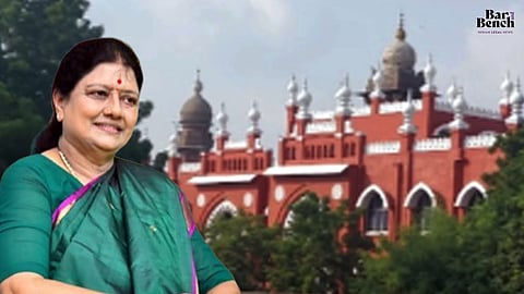 VK Sasikala, Madras High Court