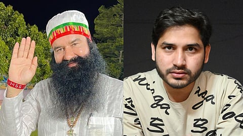 Gurmeet Ram Rahim and Journalist Shyam Meera Singh