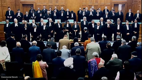 Ceremonial Bench proceedings of Supreme Court Diamond Jubilee