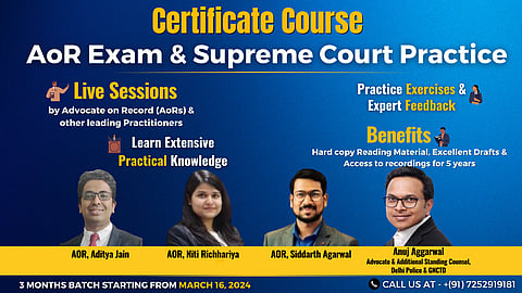 Advocate on Record (AOR) Exam & Supreme Court Practice