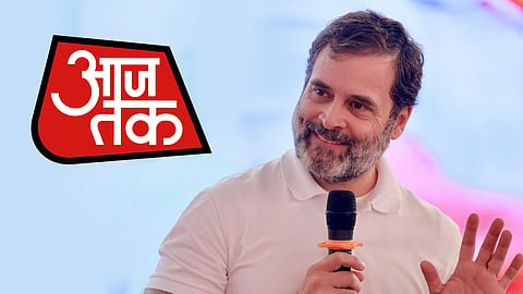 NBDSA directs Aaj Tak to remove video showing Rahul Gandhi as robber