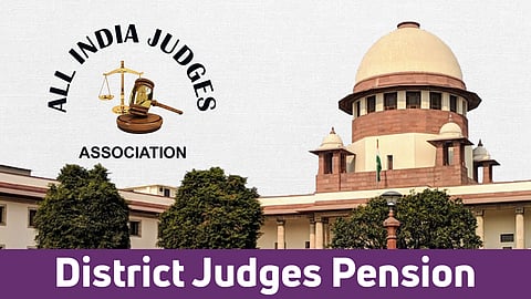 Supreme Court and text District Judges Pension