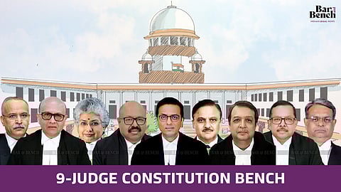 9-judge Constitution Bench