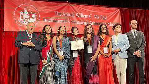 L to R:  Ananya Dehpande, Kavya Gupta, Ananya Jaria, Samiksha Lohia, Disha Gandhi