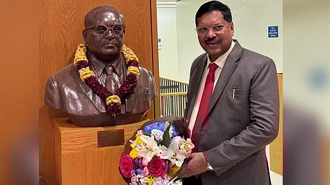 ಕೊಲಂಬಿಯಾ ವಿಶ್ವವಿದ್ಯಾಲಯದಲ್ಲಿ ಡಾ.ಅಂಬೇಡ್ಕರ್ ಅವರಿಗೆ ಗೌರವ ನಮನ ಸಲ್ಲಿಸಿದ ನ್ಯಾಯಮೂರ್ತಿ ಬಿ ಆರ್ ಗವಾಯಿ