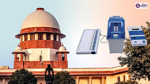 Supreme Court notice to ECI on plea to tally all EVM votes with VVPAT, deposit VVPAT slips in ballot box