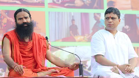 Baba Ramdev and Acharya Balakrishna