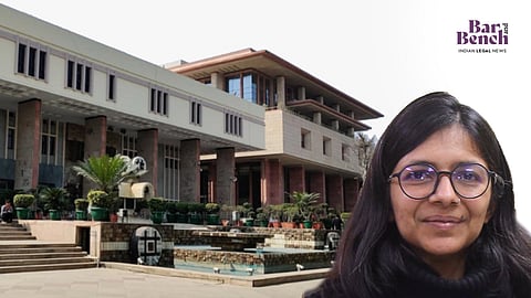 Swati Maliwal with Delhi High Court