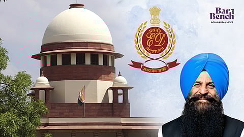 Jaswant Singh, ED and Supreme Court