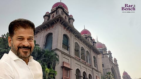 Revanth Reddy with Telangana High Court