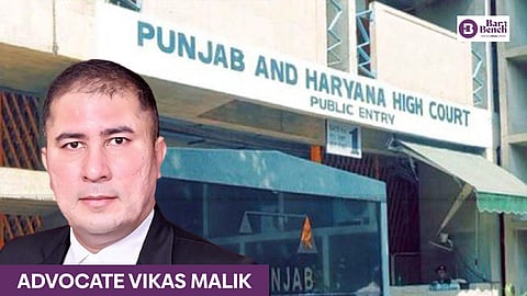Advocate Vikas Malik with Punjab and Haryana High Court