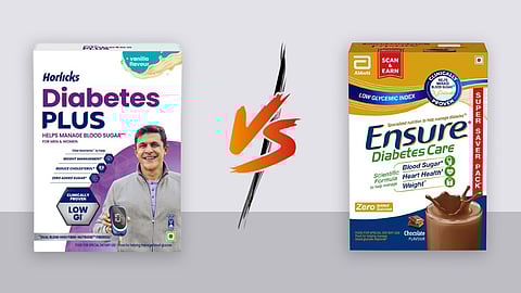 Horlicks Diabetes Plus and Ensure Diabetes Care