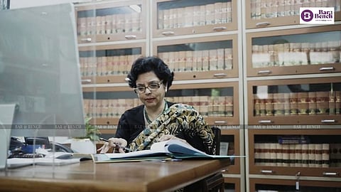 Justice Hima Kohli at B1, Dr Zakir Hussain Marg