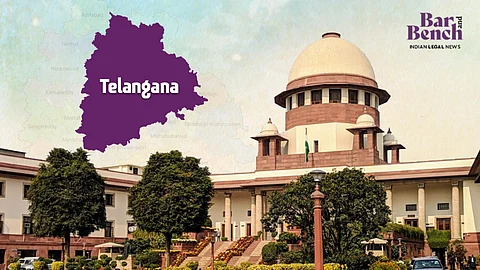 Telangana Map and Supreme Court