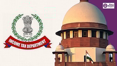 Income tax department and SC