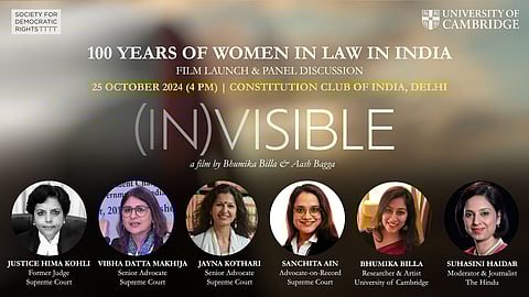 100 Years of Women in Law in India