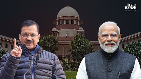 Arvind Kejriwal, PM Modi and SC