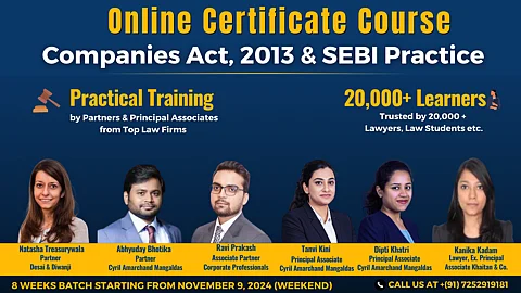 Companies Act, 2013 & SEBI Law Practice