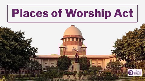 Supreme Court, Places of Worship Act