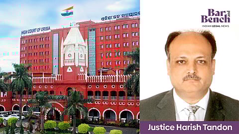 Justice Harish Tandon with Orissa High Court