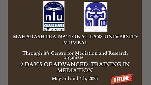 MNLU Mumbai Advanced Training in Mediation