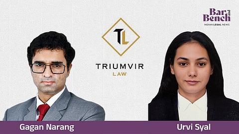 Triumvir Law - Gagan Narang, Urvi Syal