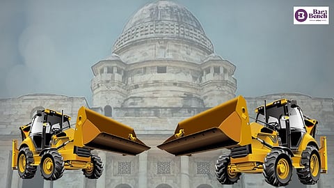 Nagpur bench, bulldozers