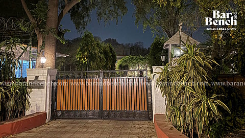 Justice Yashwant Varma’s residence