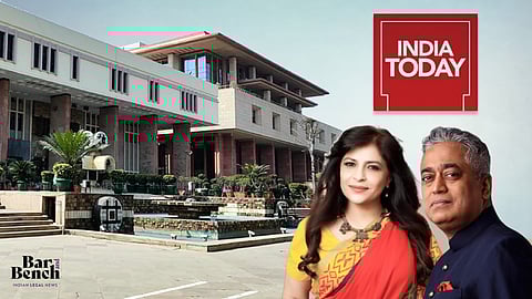 Shazia Ilmi, Rajdeep Sardesai and India Today and Delhi HC