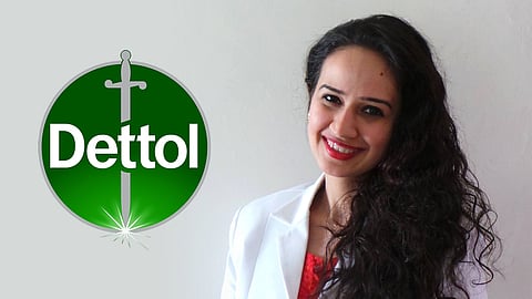 Dettol logo, dermatologist Dr Manjot Marwah